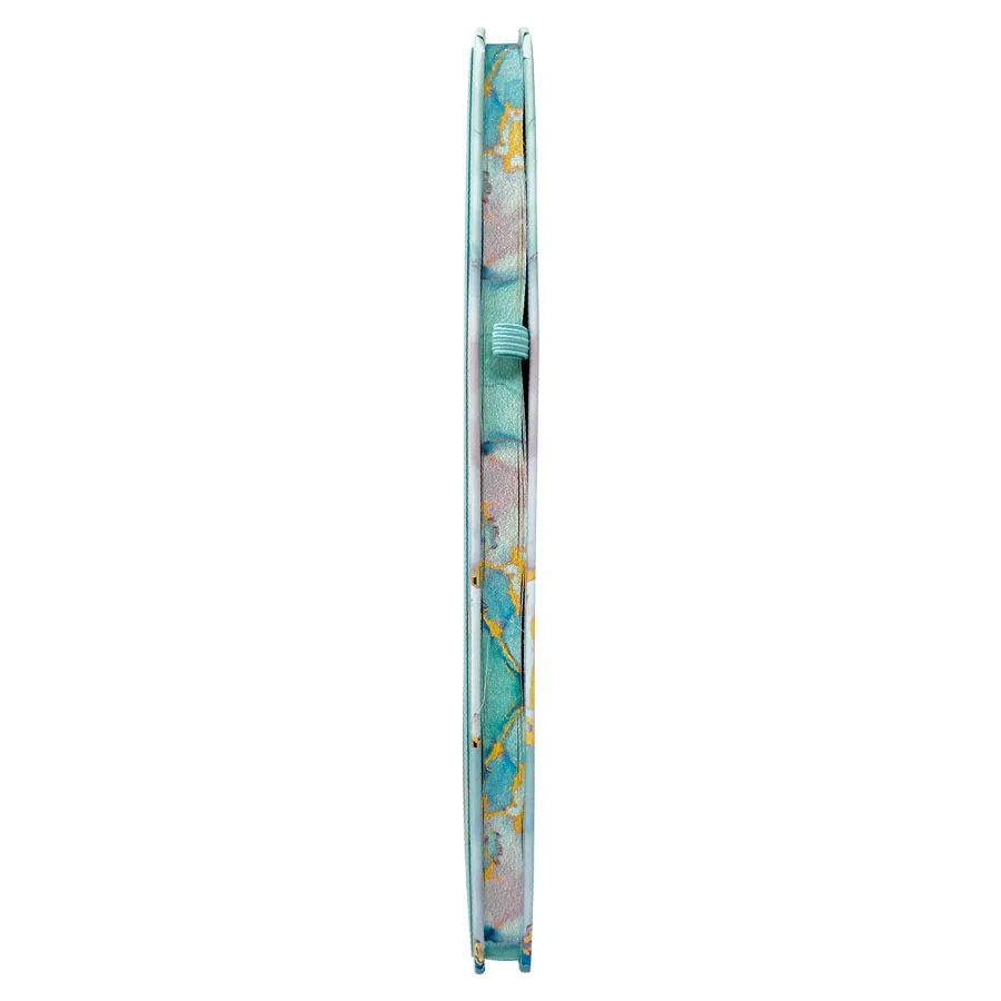 Fancy Diary Marble Style Green (14cmx9cm) - Image 3