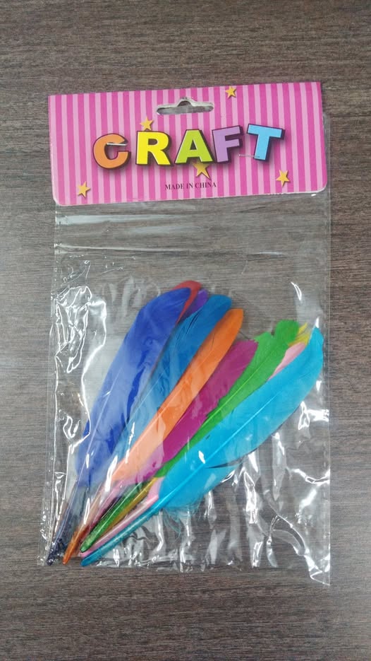Feather Fancy Medium - Mix Colour - (FW-45) - Image 2