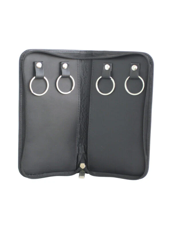 Genuine Leather Key Ring Wallet - Image 2