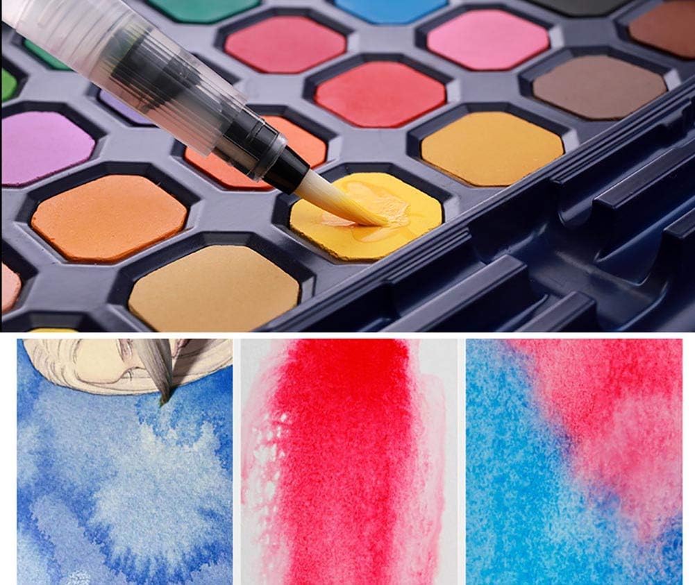 Giorgione Solid Watercolor Paint Cakes Set of 24 - Image 3