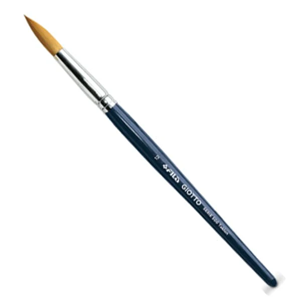 Giotto Taklon Synthetic Hair Round Painting Brushes 1pc - Image 8