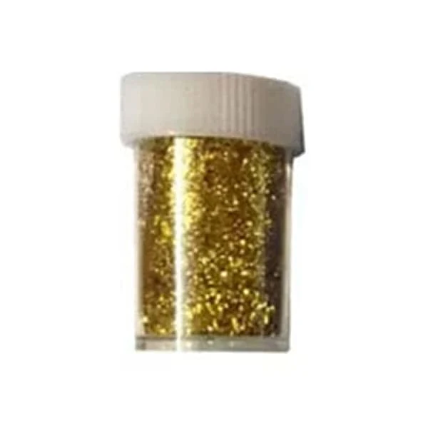 Glitter Bottle Golden 1pc - Image 2