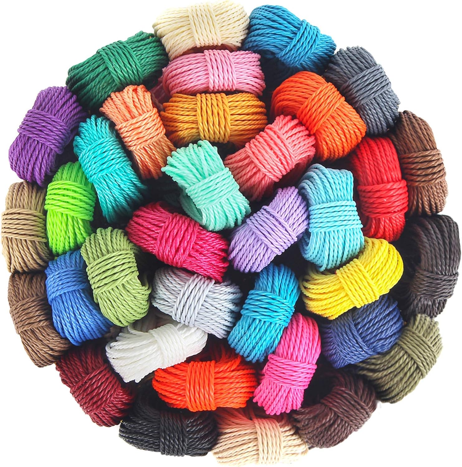 Jute Roll - Small - Multicolour - Imported - per piece - Image 2