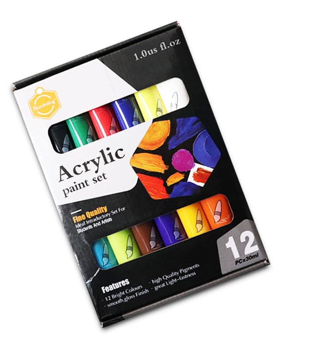 Keep Smiling Acrylic Paint Set 30ml - Image 4