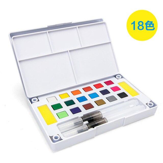 Keep Smiling Aquarelle Watercolor with Palette - Image 5