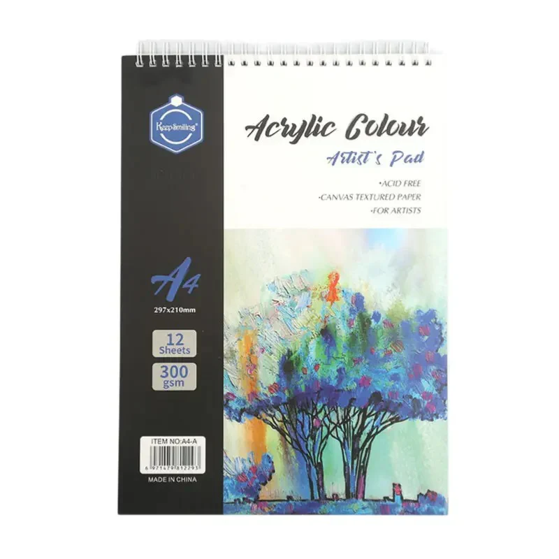 Keep Smiling Artist Acrylic Color Pad - Image 4