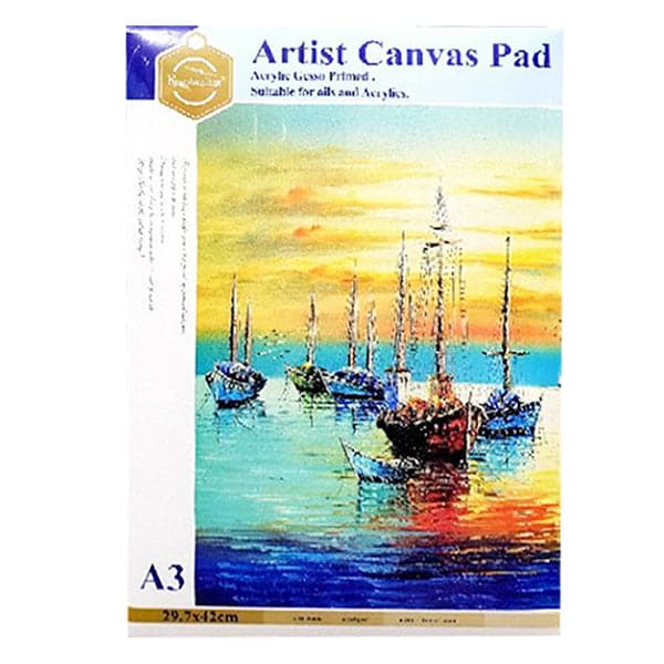 Keep Smiling Artist Canvas Pad - Image 2