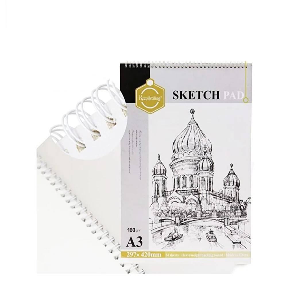 Keep Smiling Artist's Sketch Pad - Image 3