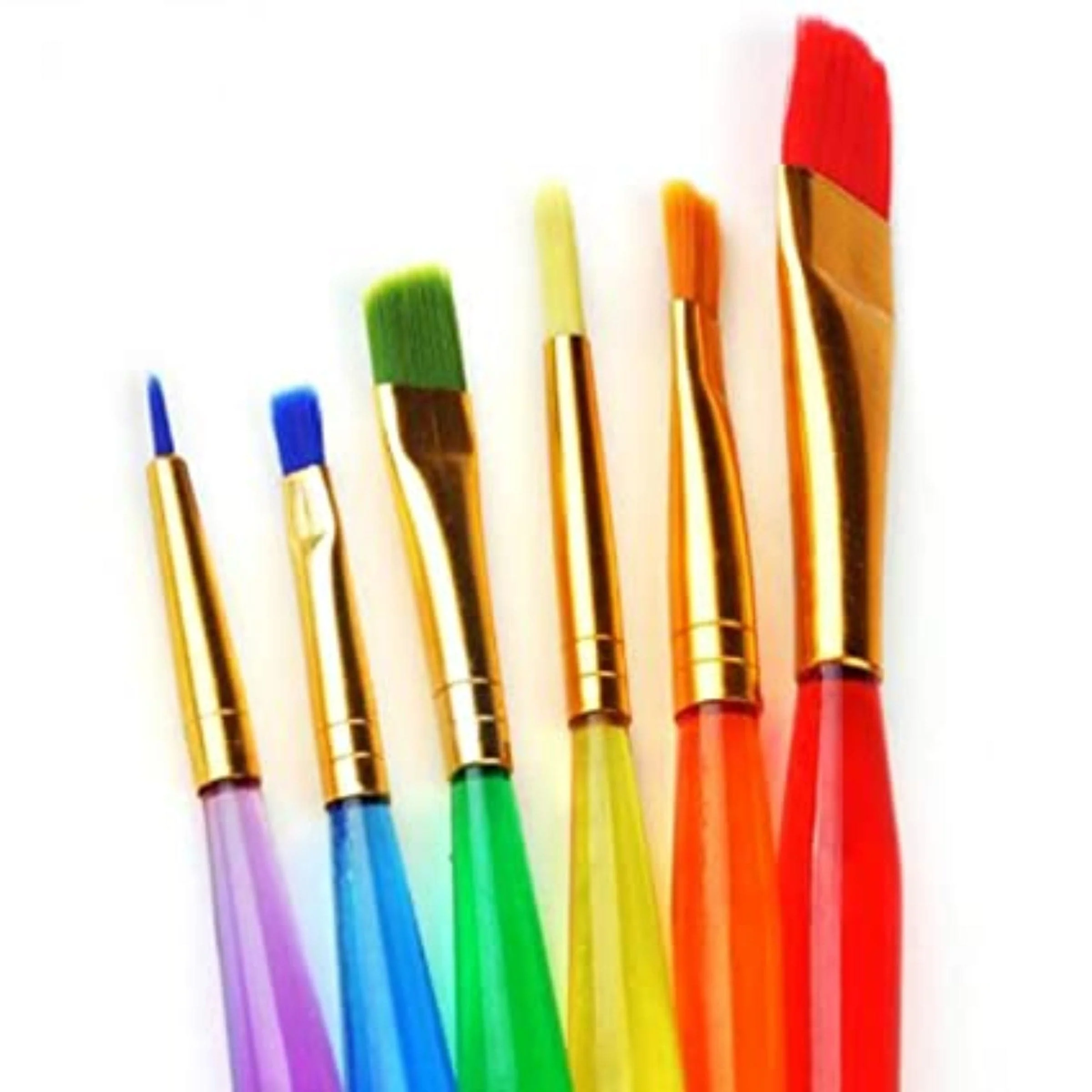 Keep Smiling Paint Palette Set With Brushes & Palette Knife  ( 7Pcs ) - Image 3