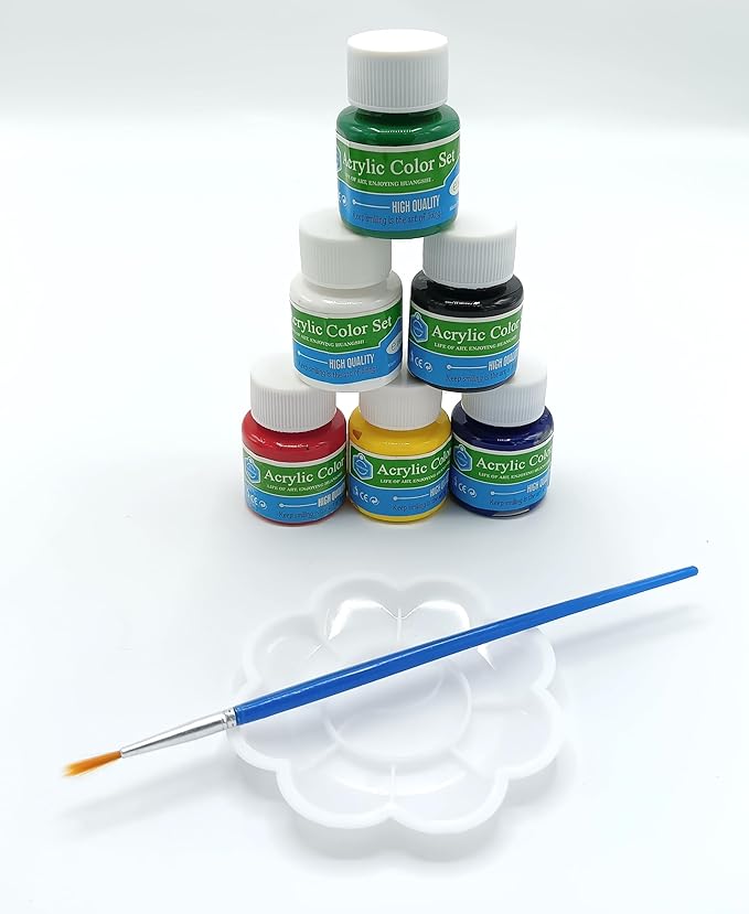 Keep Smiling Water Color set 25ml pack of 6 - Image 6