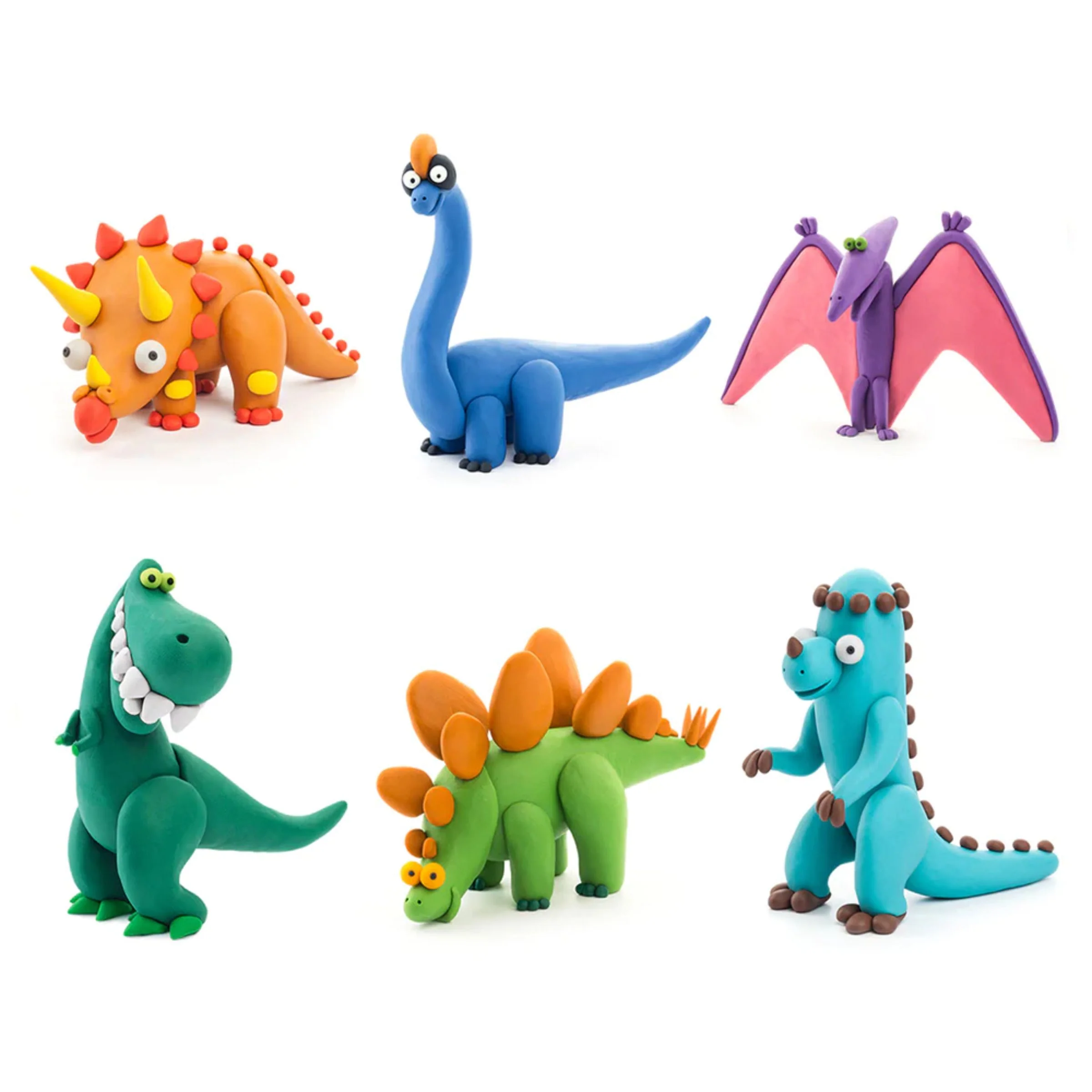 Kids Art Modeling Clay Kit, Non Toxic, Reusable, No Dry, Creativity, Fun Clay - Image 7