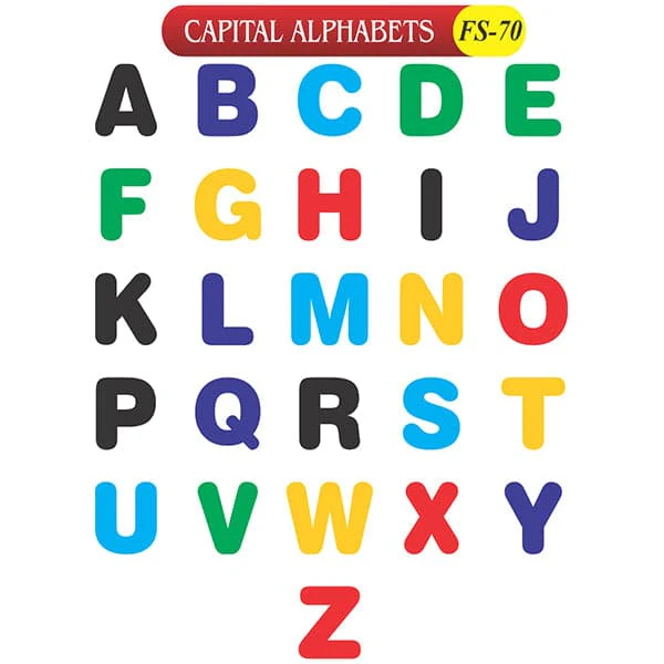 Kids Learning Educational Foam Wall Capital Alphabets
