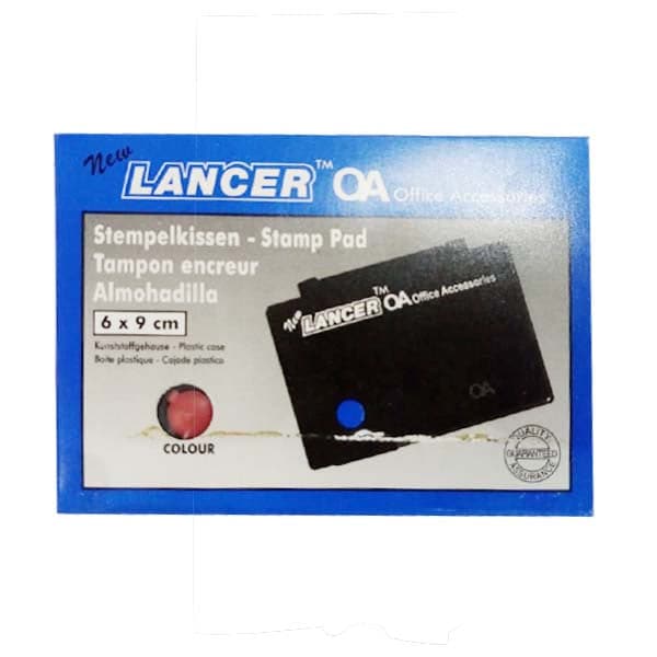 Lancer Stamp Pad Small 6 X 9cm - Image 3