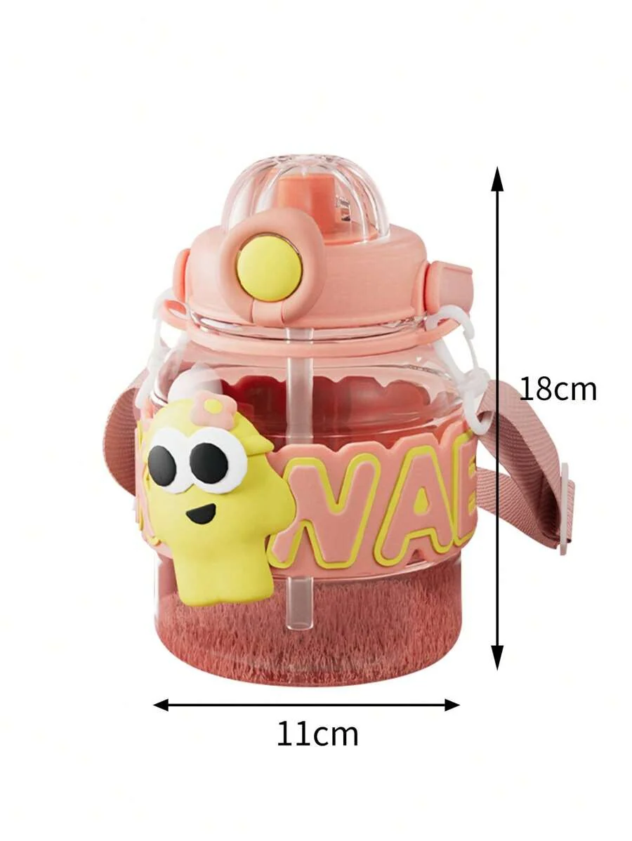 Magnum Large Capacity Plastic Straw Cup, Portable Water Bottle - Image 4