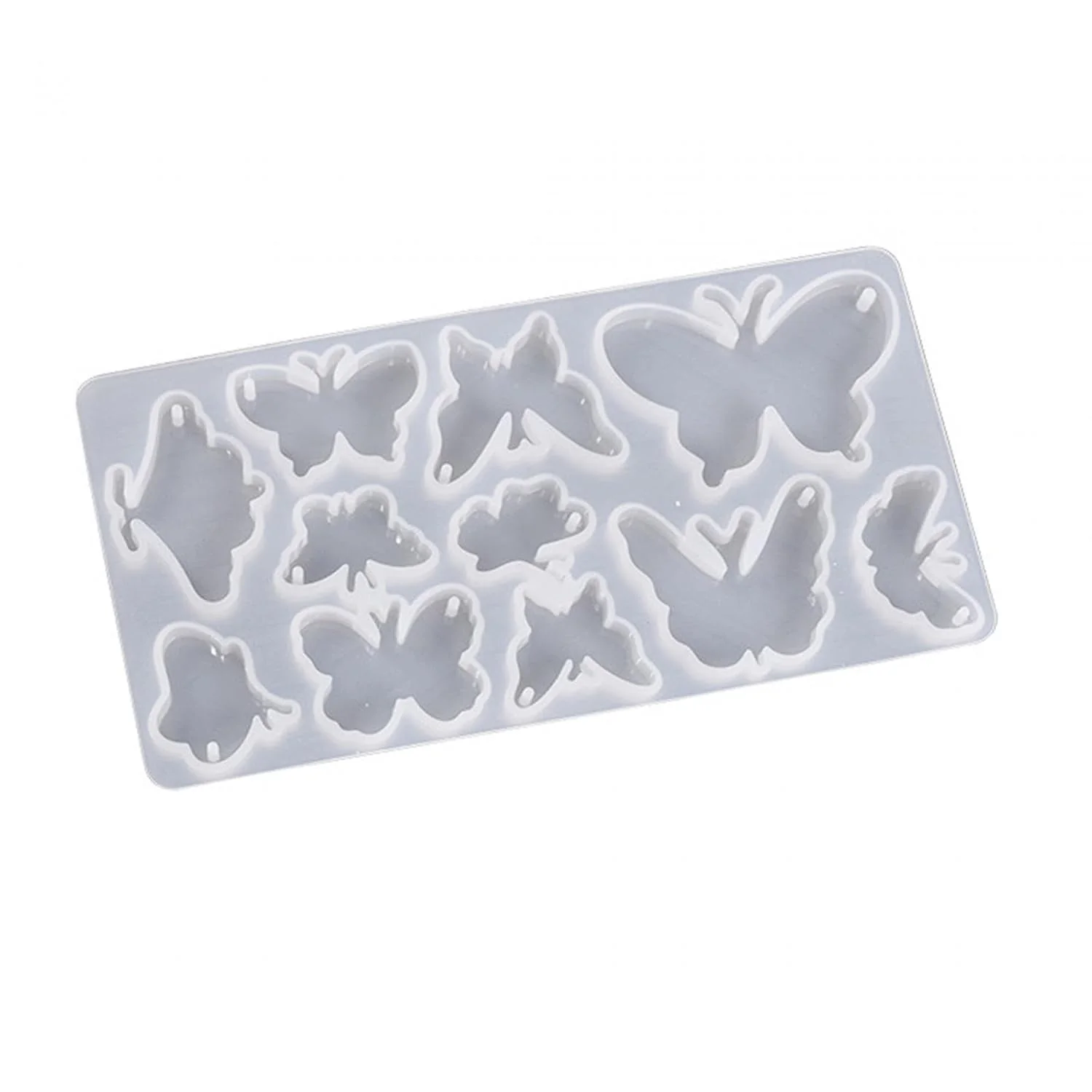 LOOM TREE Butterfly Silicone Mould – Resin Pendant Mold for Bag Charms, Necklace & Earring Making - Image 4
