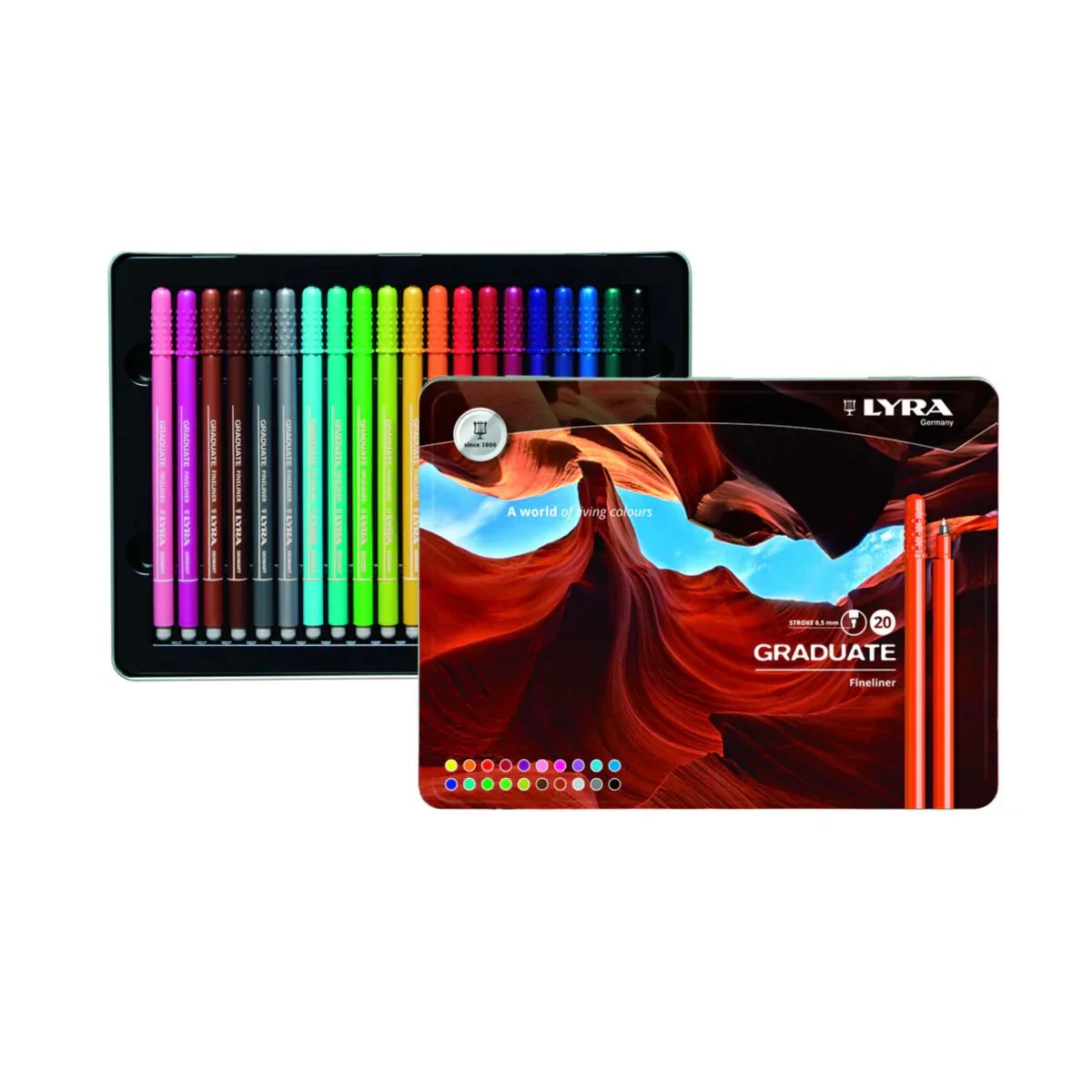 Lyra Graduate Fineliner Markers - Image 4