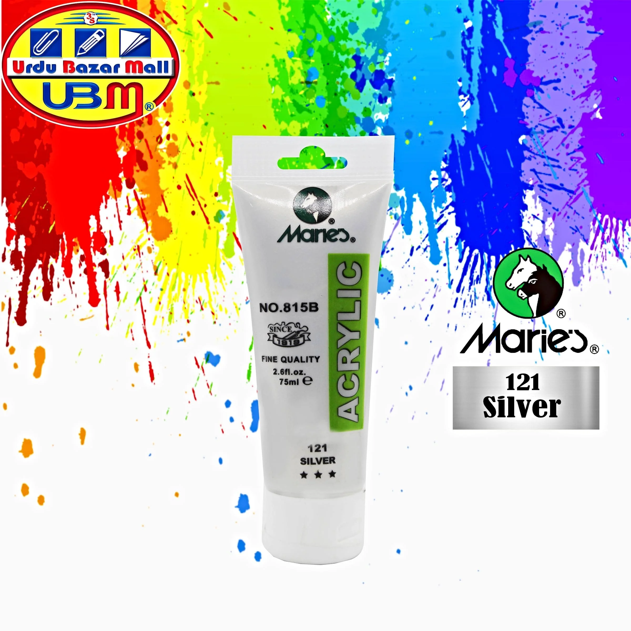 Maries Acrylic Paint Tube 75ml - Image 15