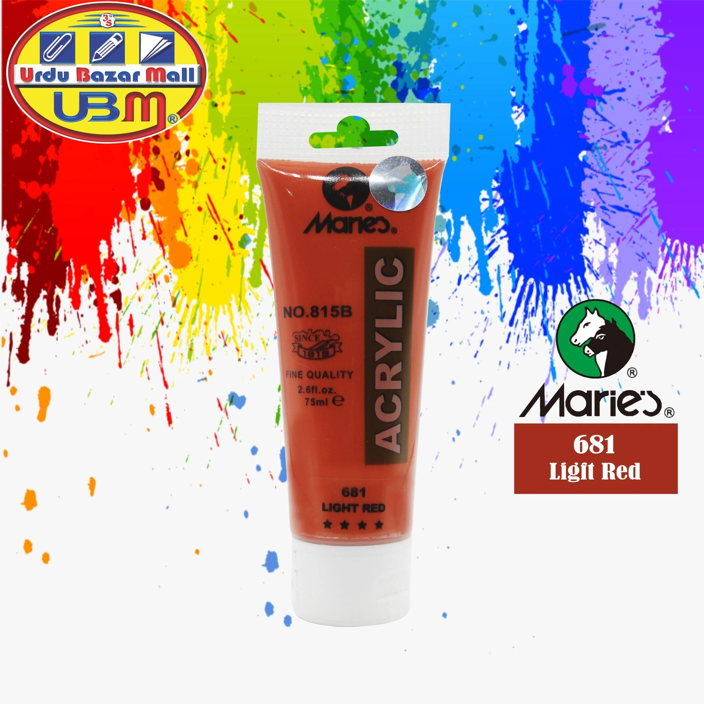 Maries Acrylic Paint Tube 75ml - Image 25