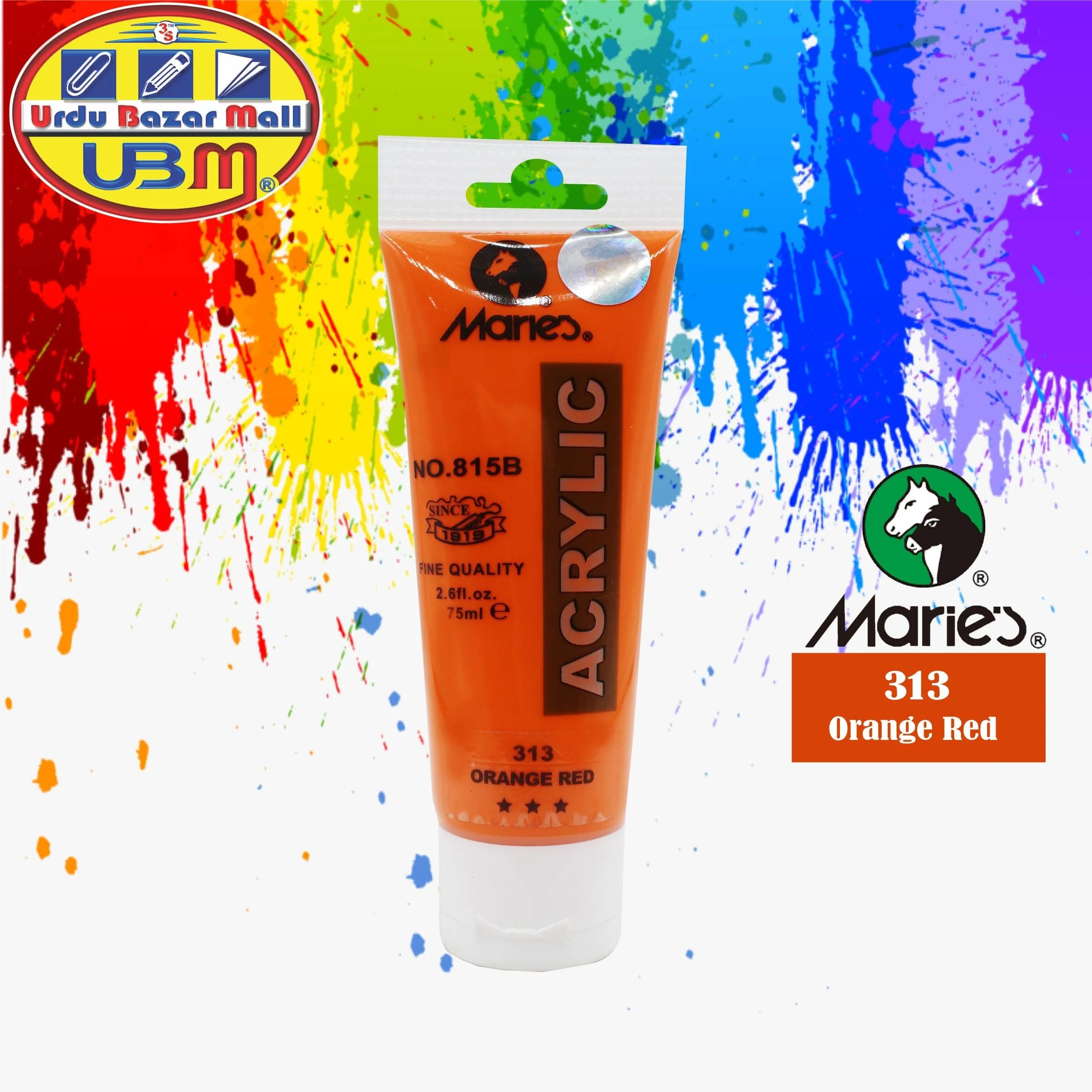 Maries Acrylic Paint Tube 75ml - Image 29