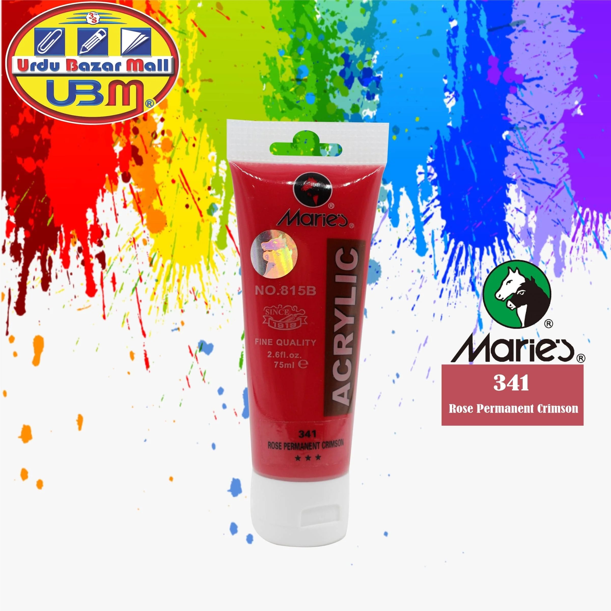 Maries Acrylic Paint Tube 75ml - Image 30