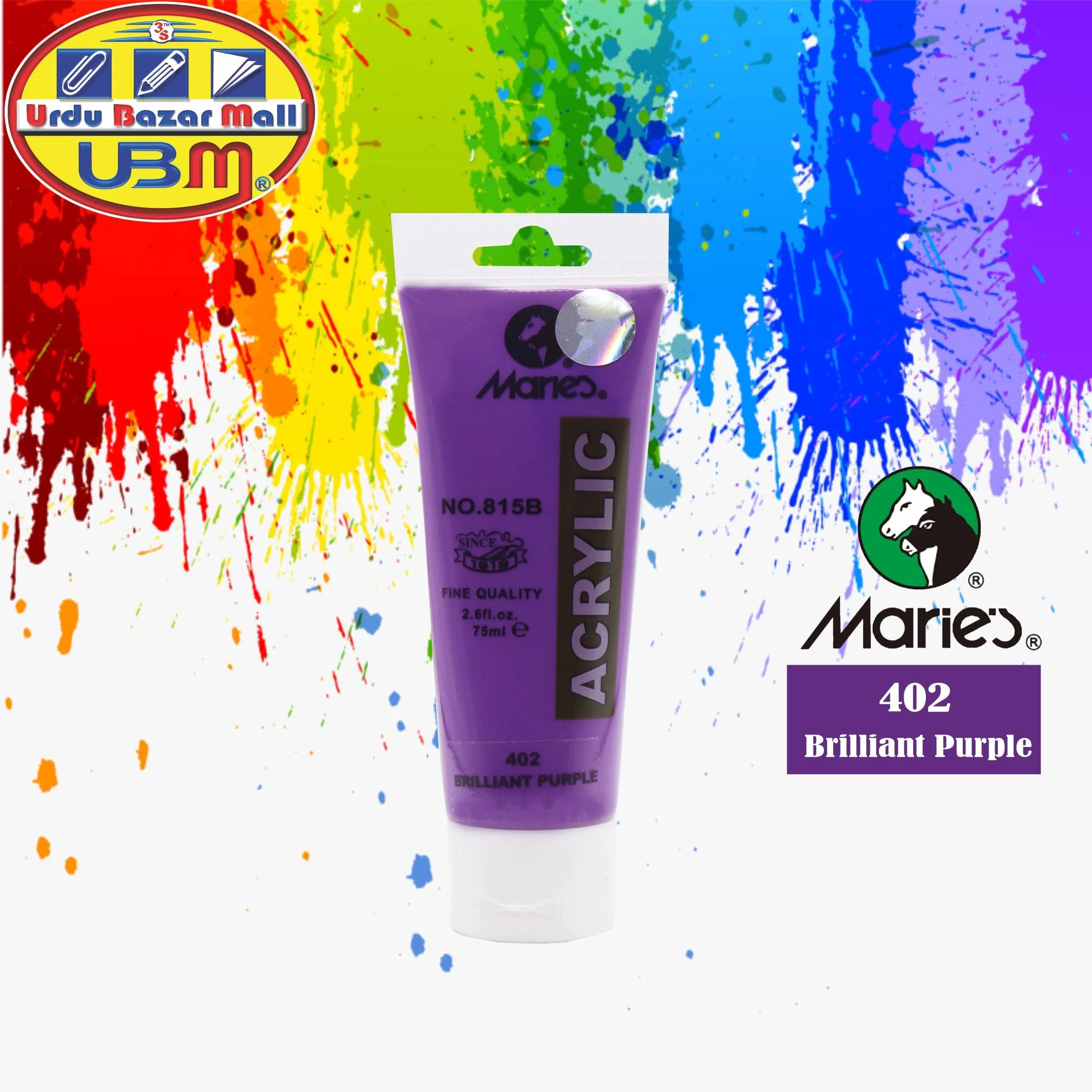 Maries Acrylic Paint Tube 75ml - Image 31