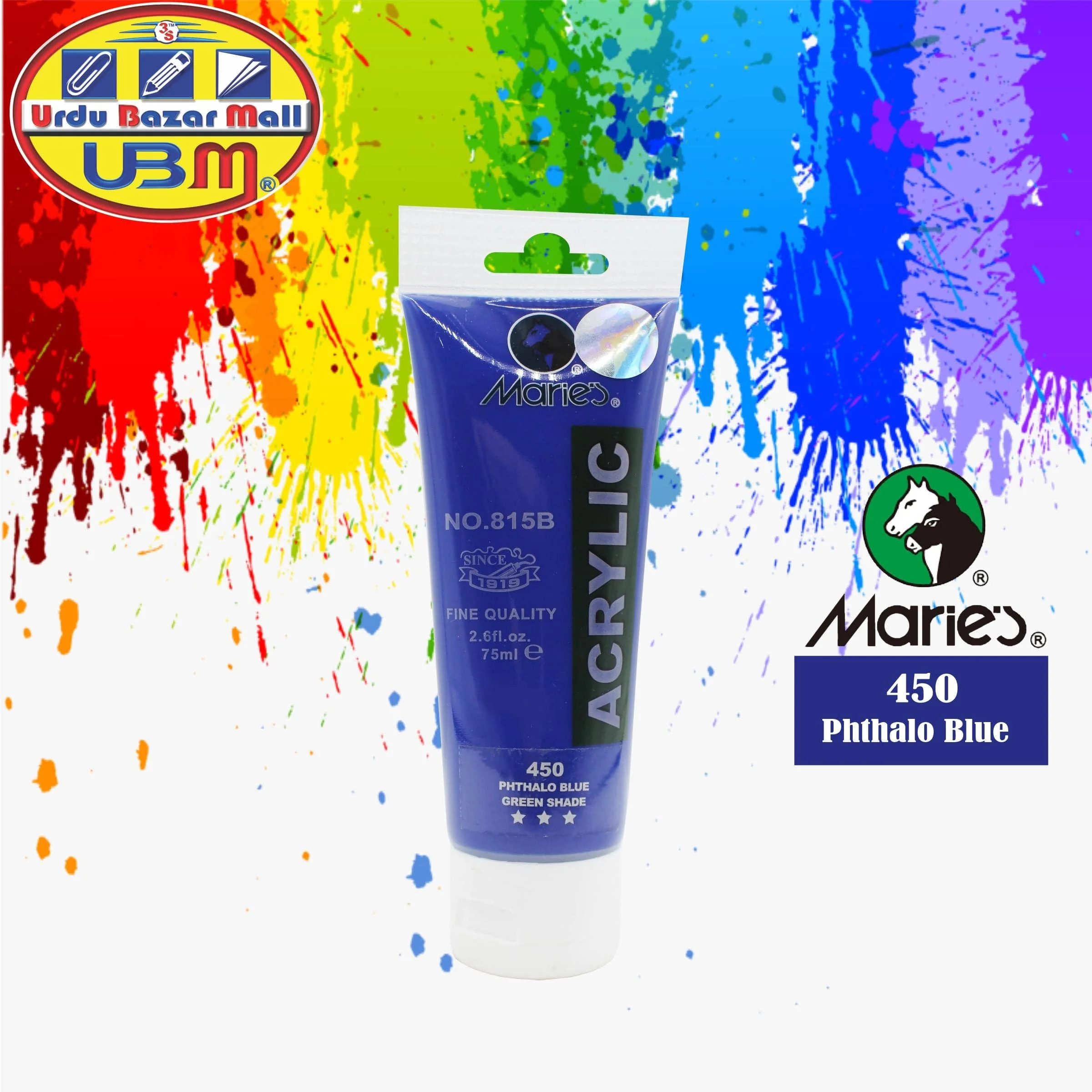 Maries Acrylic Paint Tube 75ml - Image 34