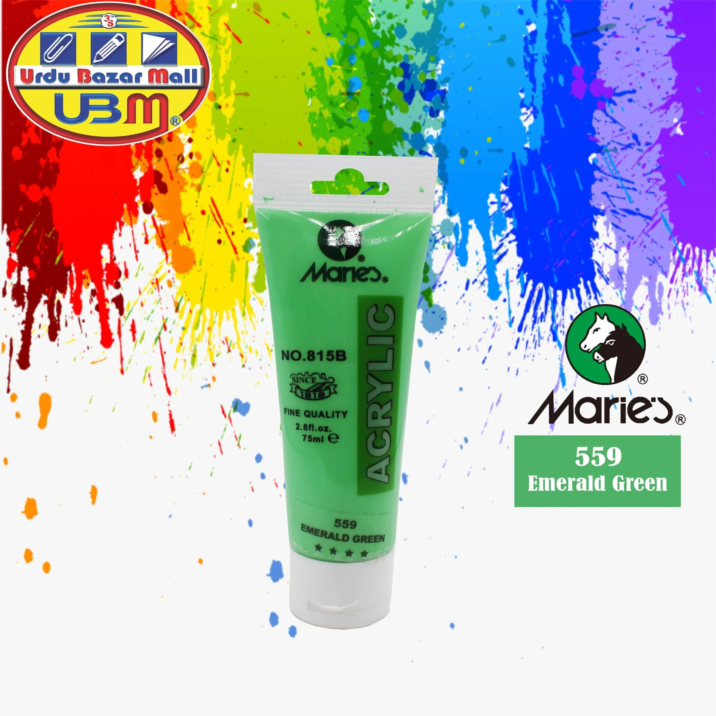 Maries Acrylic Paint Tube 75ml - Image 40