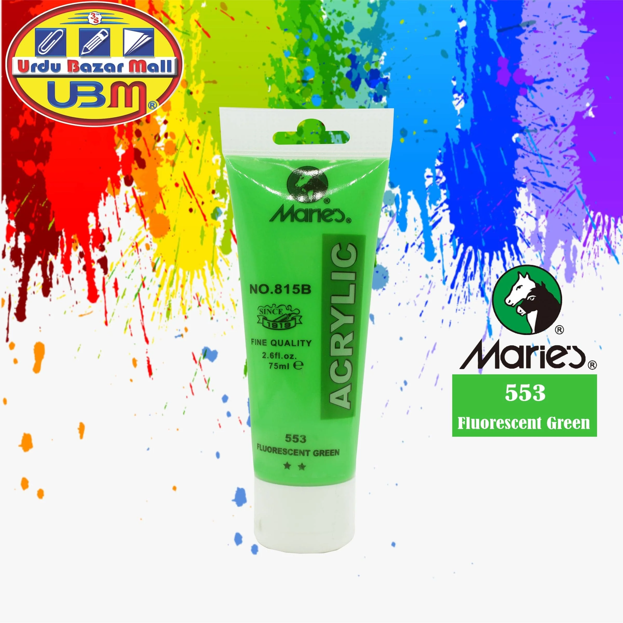 Maries Acrylic Paint Tube 75ml - Image 42