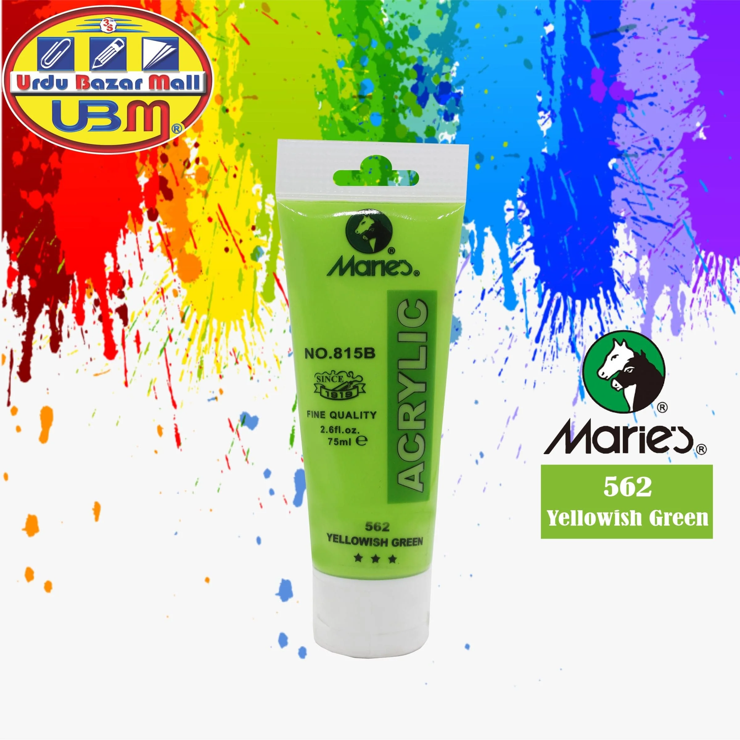 Maries Acrylic Paint Tube 75ml - Image 45