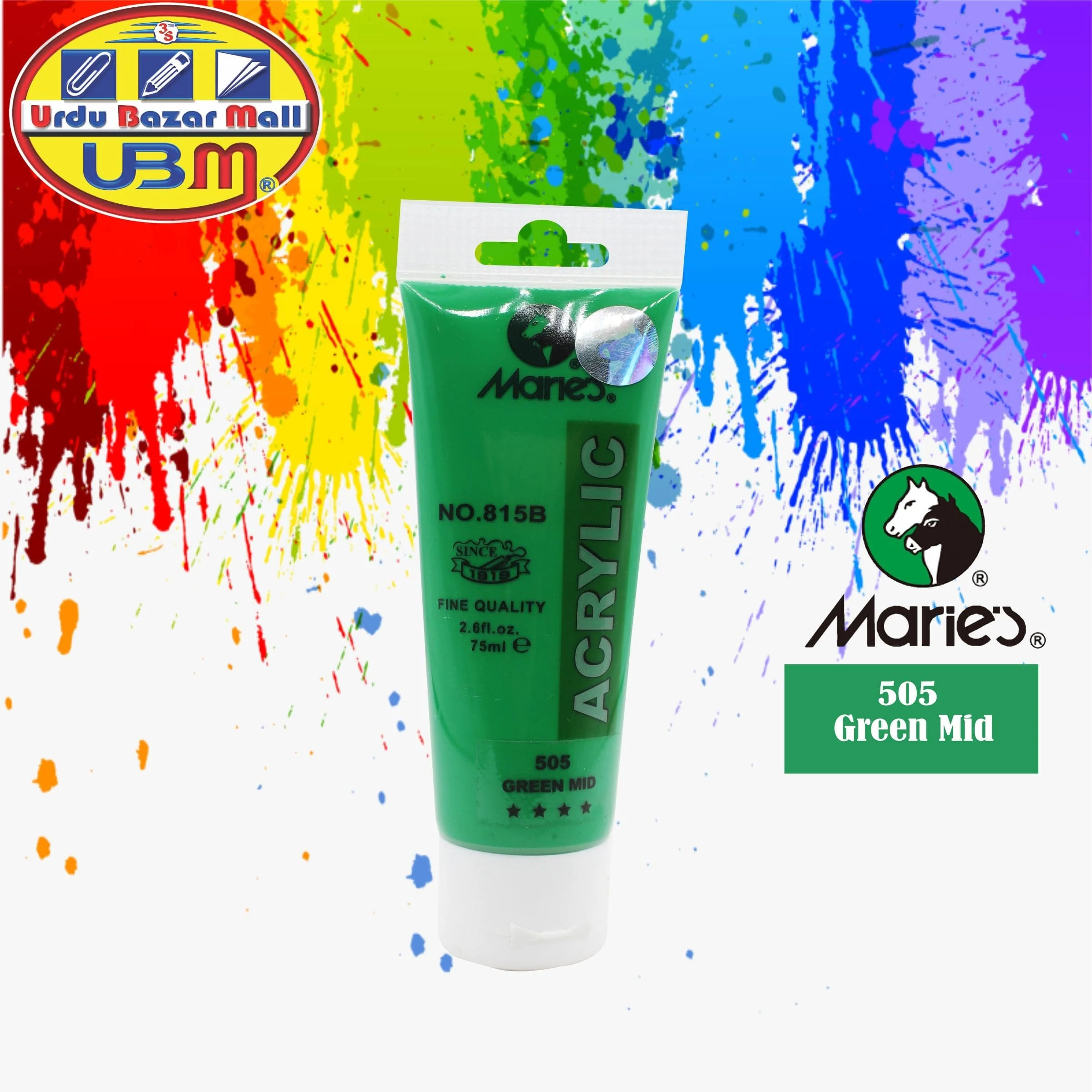 Maries Acrylic Paint Tube 75ml - Image 46