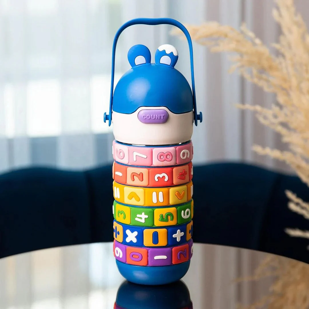 Maths Puzzle Stainless Steel Water Bottle 430ml - Image 3