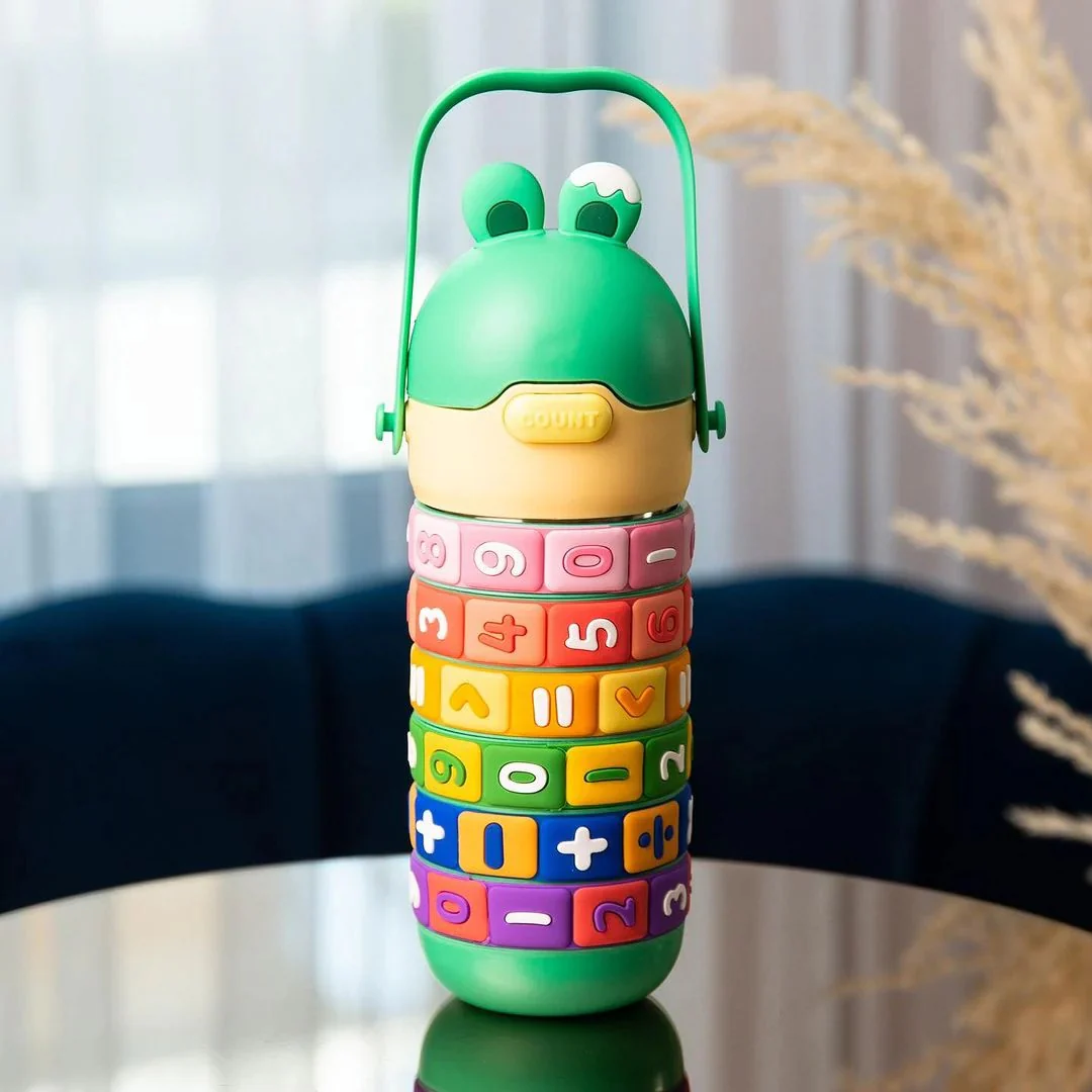 Maths Puzzle Stainless Steel Water Bottle 430ml - Image 4