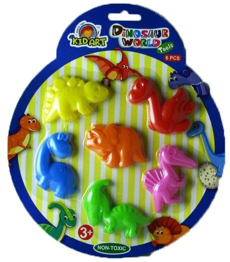 Buy Modeling Clay Tool 6Pcs (DN-6) Dinosaur - Multicolour Online In Pakistan