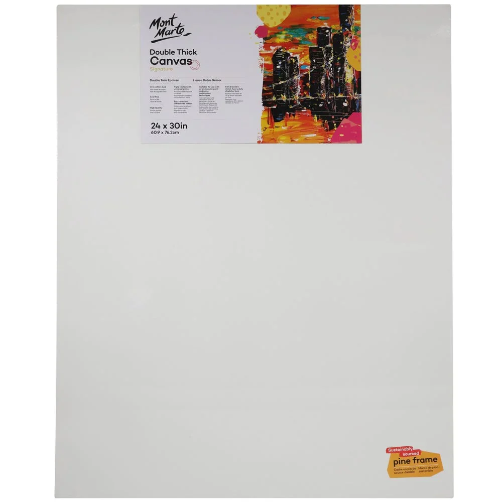 Mont Marte Artist Canvas Pine Frame Double Thick Signature - Image 14