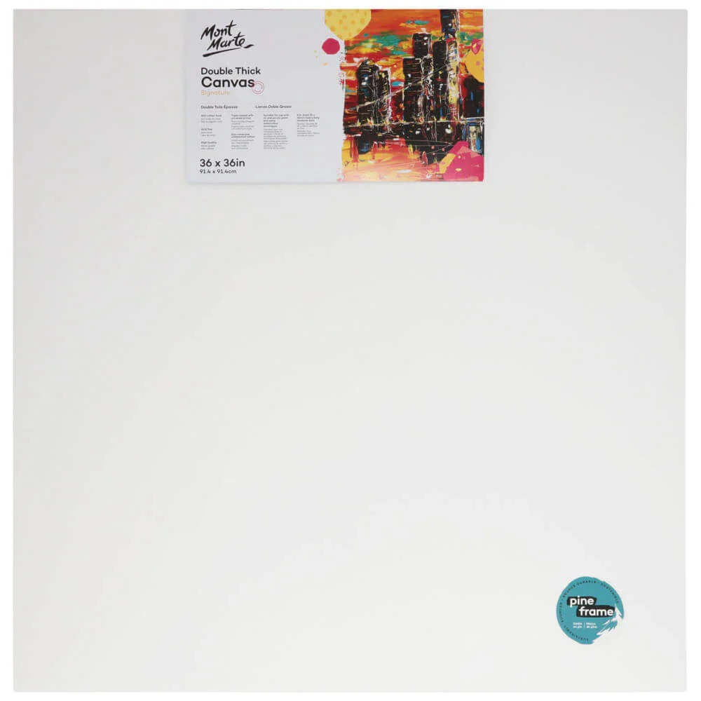 Mont Marte Artist Canvas Pine Frame Double Thick Signature - Image 16
