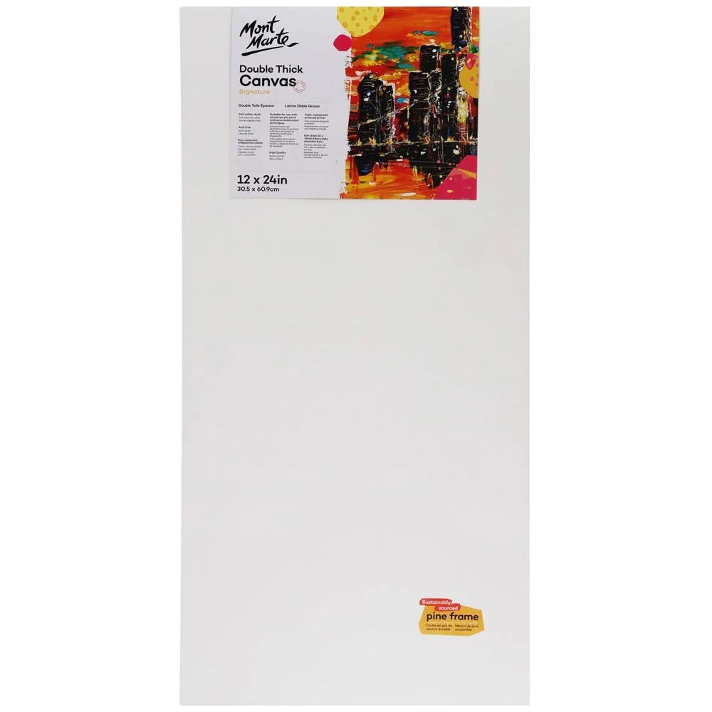 Mont Marte Artist Canvas Pine Frame Double Thick Signature - Image 8