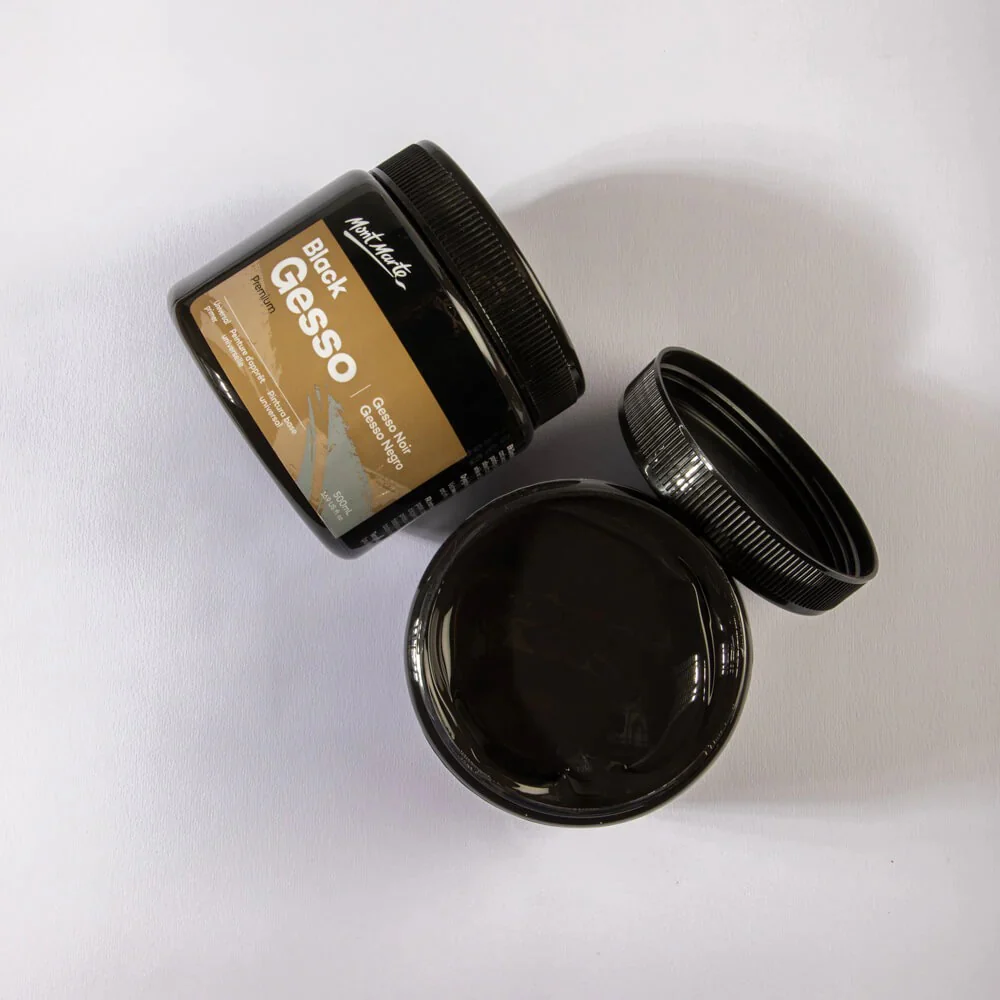 Mont Marte Black Gesso 500ml - Image 3