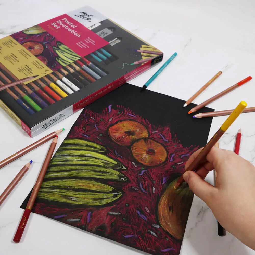 Mont Marte Colour Pastel Illustration Set - 37 pcs. - Image 2