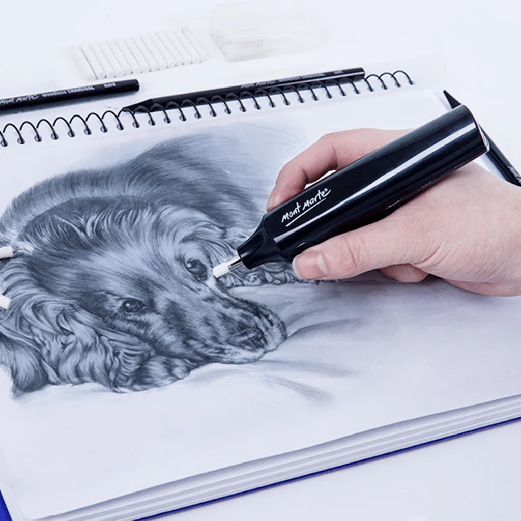 Mont Marte Electric Eraser With 30 Refills - Image 4