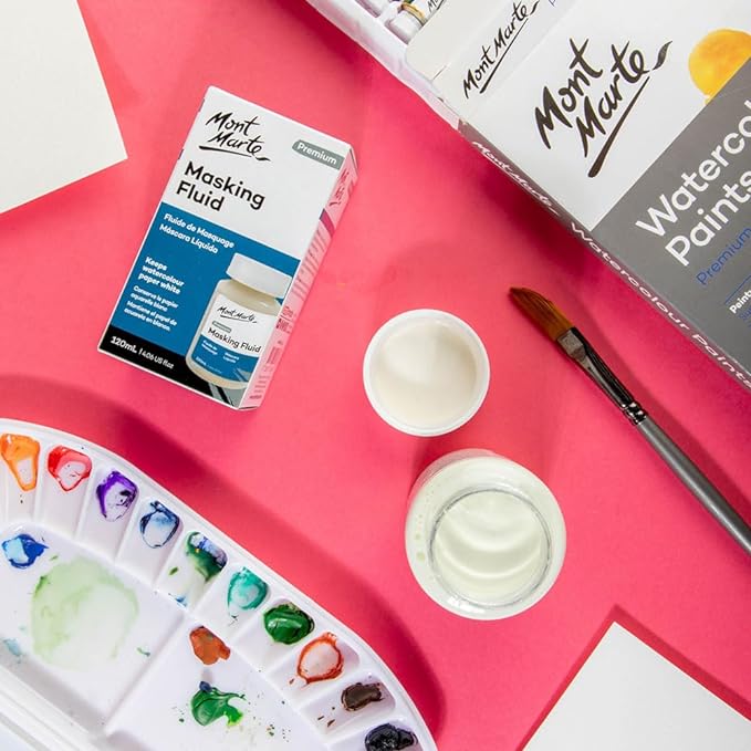 Mont Marte Masking Fluid Premium 120ml - Image 7