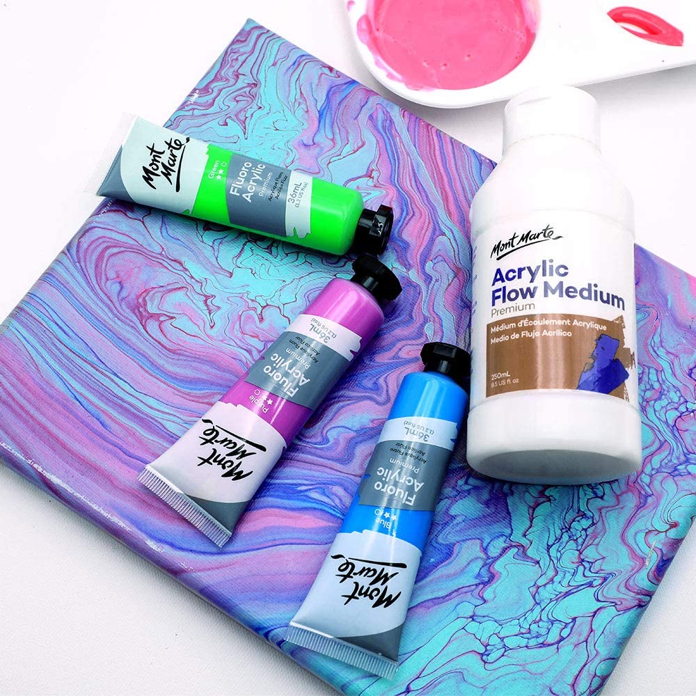Mont Marte Premium Acrylic Flow Medium 250ml - Image 4