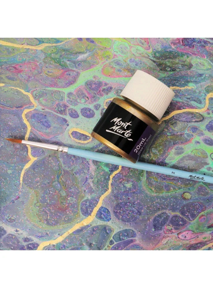 Mont Marte Premium Gold Foil Paint 20ml - Image 3