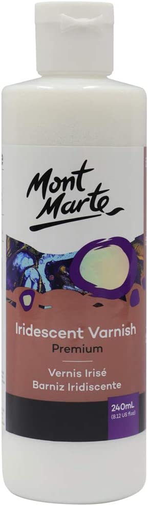 Mont Marte Premium Iridescent Varnish 240ml - Image 2