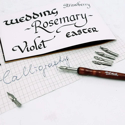Mont Marte Signature Calligraphy Dip Pen 10Pcs Set - Image 5