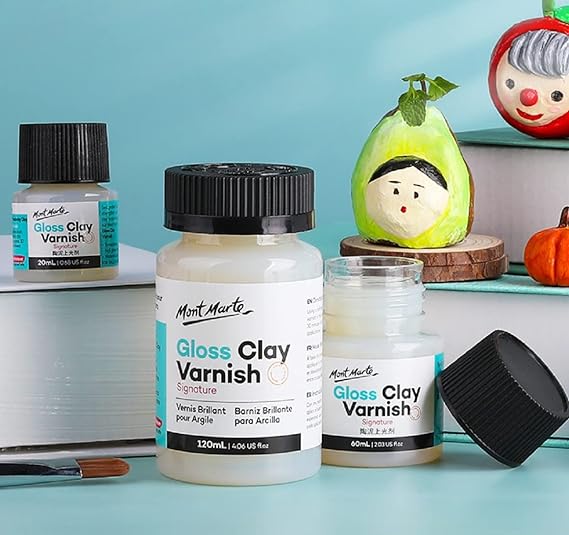 Mont Marte Signature Gloss Clay Varnish 120ml - Image 3