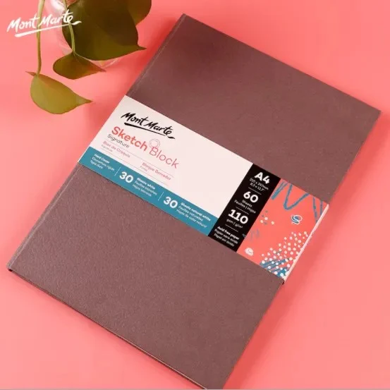 Mont Marte Signature Hard Cover Sketch Block A4
