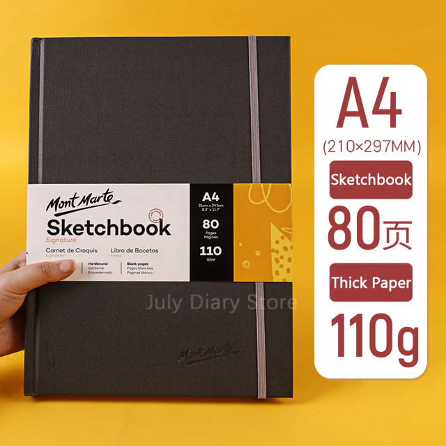 Mont Marte Signature Hardbound Sketch Book 110gsm - Image 7