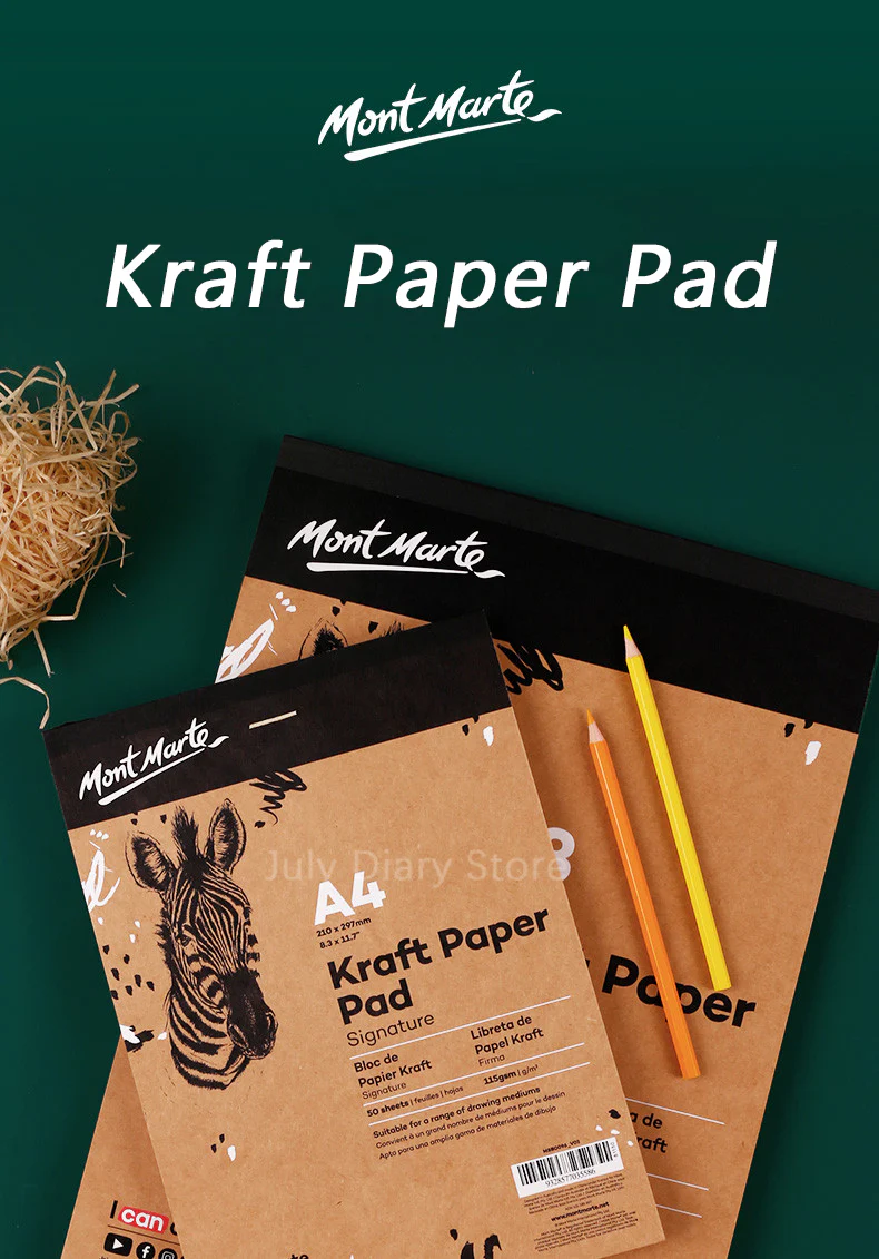 Mont Marte Signature Kraft Paper Pad - Image 2