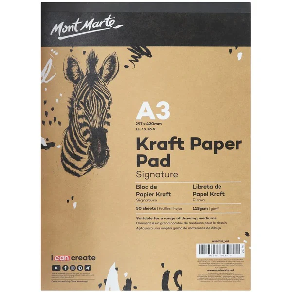 Mont Marte Signature Kraft Paper Pad - Image 5