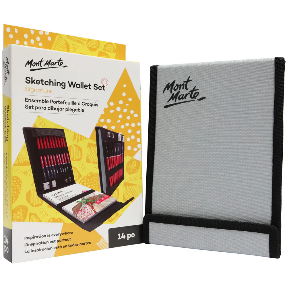 Mont Marte Sketching Wallet Set Signature 14pc - Image 3